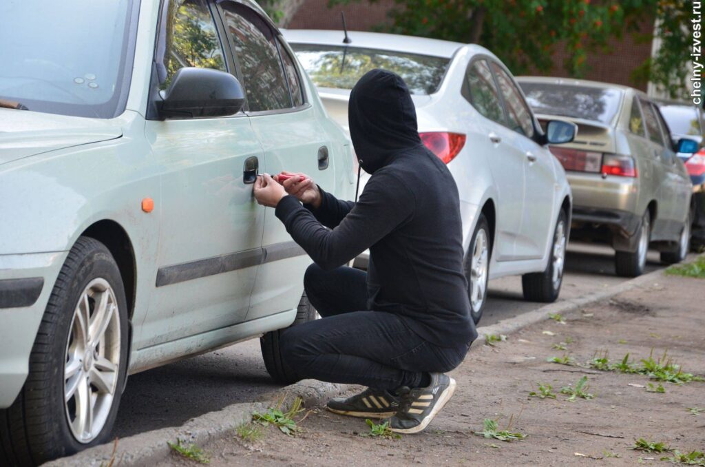 business parking lot thefts